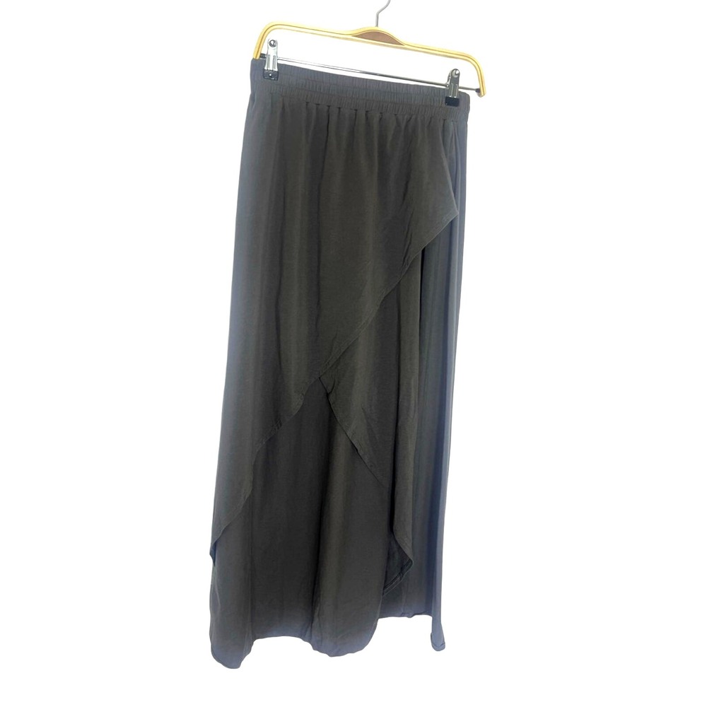 Natural by KNOWN SUPPLY high-low‎ maxi skirt Size Medium Bohemian Comfort Cotton
